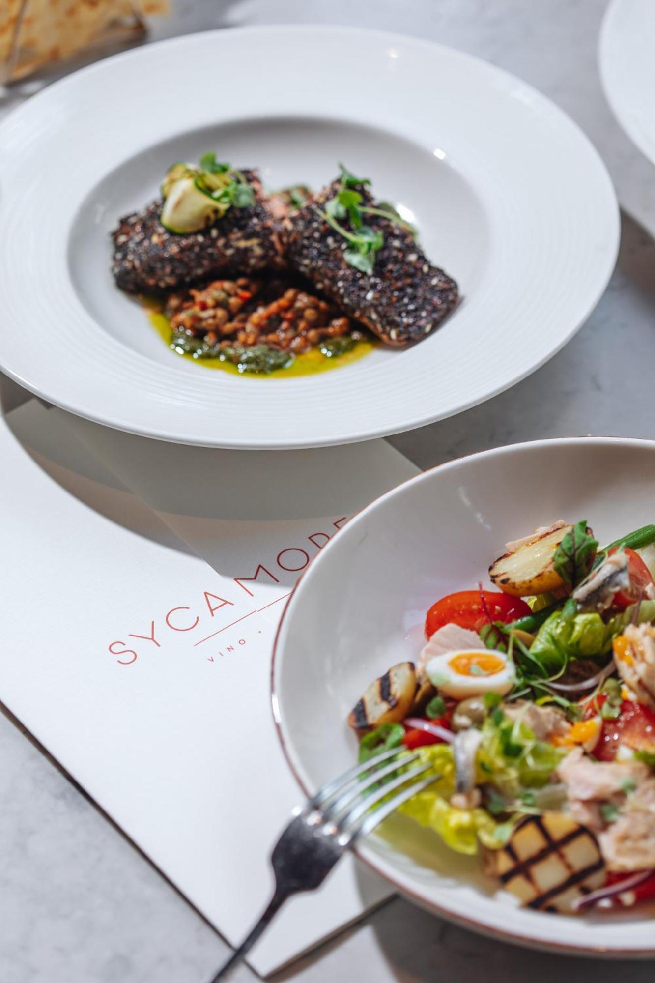 Middle Eight - Covent Garden - Preferred Hotels And Resorts London Ngoại thất bức ảnh Dishes at Sycamore